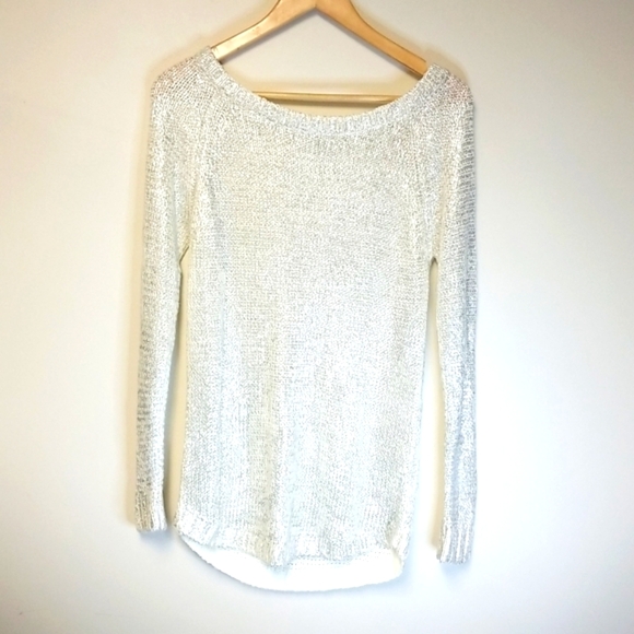 Dynamite Coated Champaign Sweater - Picture 3 of 9